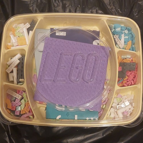 Lego dots bead art mosaic - lego,