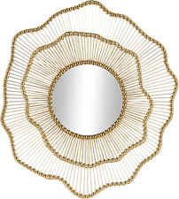 Gold Layered Floral Wall