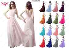 A-line Floor Length Chiffon
