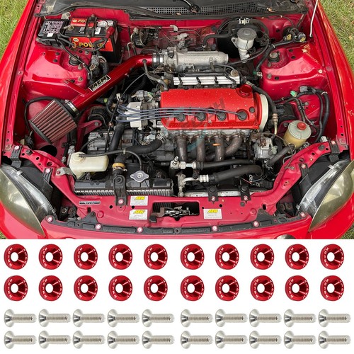 Aluminum fender bumper washer - aluminum,