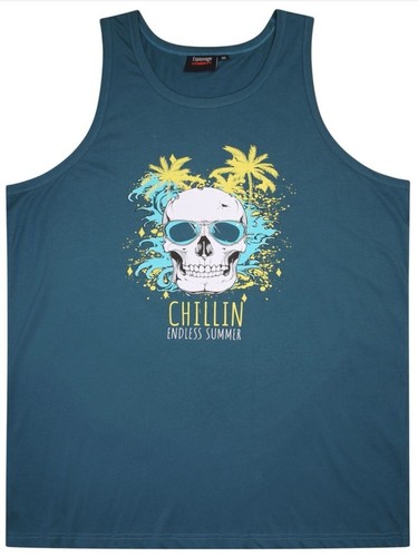 Espionage skull print vest - print,