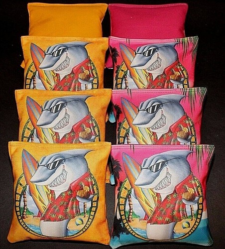 Custom tropical shark - custom, surfer