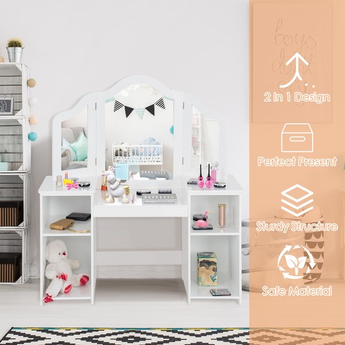 Kids vanity dresser with - dresser,