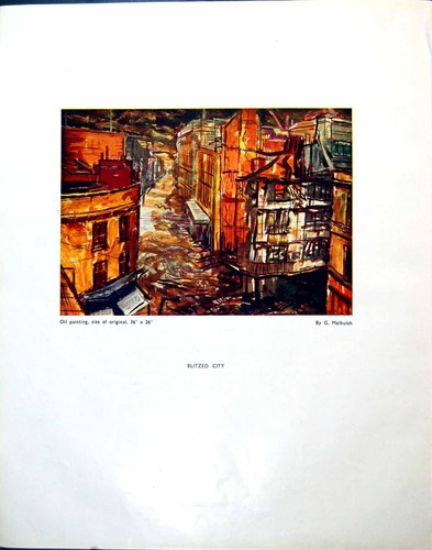 Old blitzed city melhuish - blitzed, g