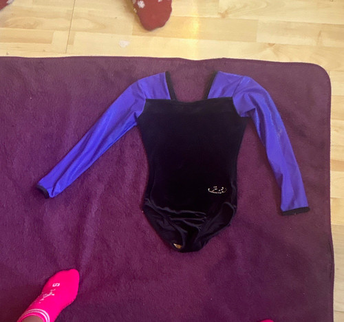 Girls black purple - &, long
