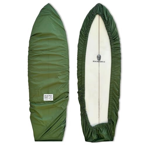 Beached days surfboard cover - beached,