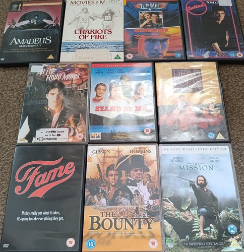 Dvd bundle classic 80s - 11,