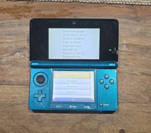 Nintendo 3ds aqua blue - nintendo,
