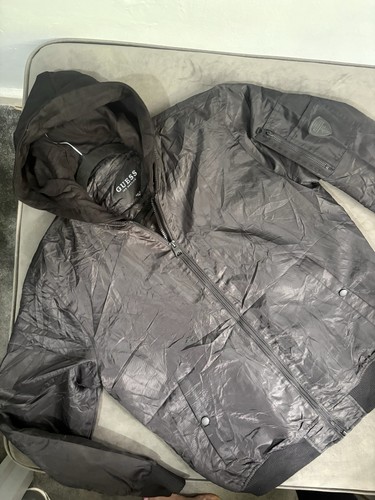 Guess men black hooded - guess,