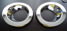 CHROME FOG LIGHT COVERS FITS