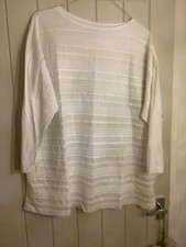 YACCO MARICARD WHITE LONG SLEEVED T SHIRT SIZE 3