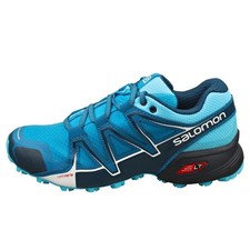 SALOMON Womens Blue Speedcross Vario 2 Running Trainers UK 8 BRAND NEW
