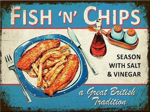 Fish chips english - chips, tradition