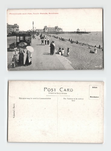 Postcard south parade - postcard,