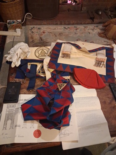 Vintage masonic collectables - vintage,