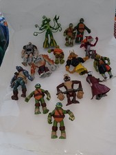 teenage mutant ninja turtles figures approx 5" different characters