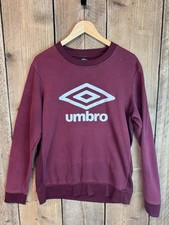 Vintage Retro Men’s Umbro Jumper Large , Top Sweater Sweatshirt Drill Training