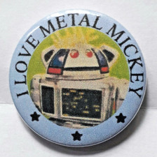 25mm Badge of TV Robot Metal
