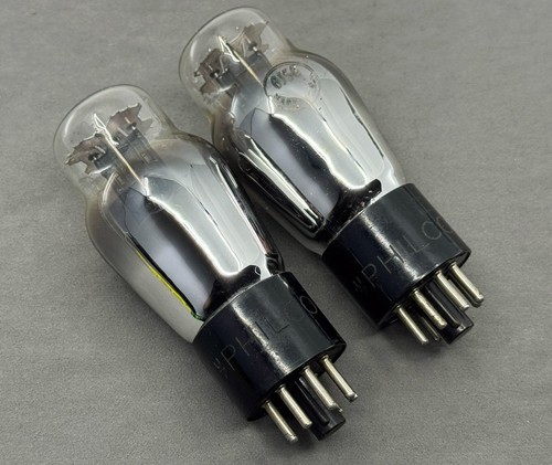 Matched pair philco 6j5g - matched,