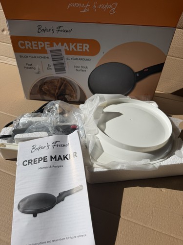 Electric crepe maker - maker, non