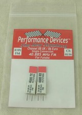 40Mhz Futaba Single Conversion FM TX/RX Crystal Set UK CH88/Euro CH86 40.885Mhz