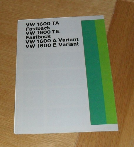 Volkswagen 1600 colour - 1600,