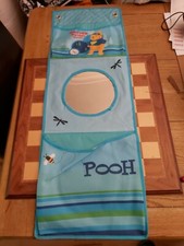 Winnie The Pooh Child Bath Shower Tidy Organizer with Plastic Mirror