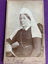 Cdv victorian woman r h - woman,
