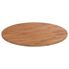  Solid Wood Oak Round Table
