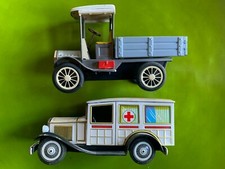 Two, old Tin Japanese Toy