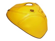 Suzuki SV 650 S/N 1998-2002 Top Sellerie fuel Petrol Gas Tank Cover Yellow Black