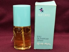 Vintage BLUE GRASS Eau De Parfum Elizabeth Arden Nearly Full Approx. 60ml  19/08