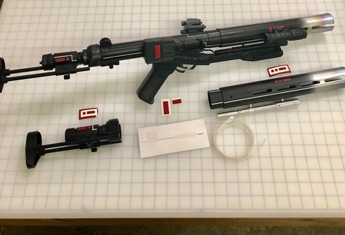 Death trooper e11d blaster - trooper,