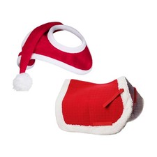 Christmas Horse Saddle Pad Hat