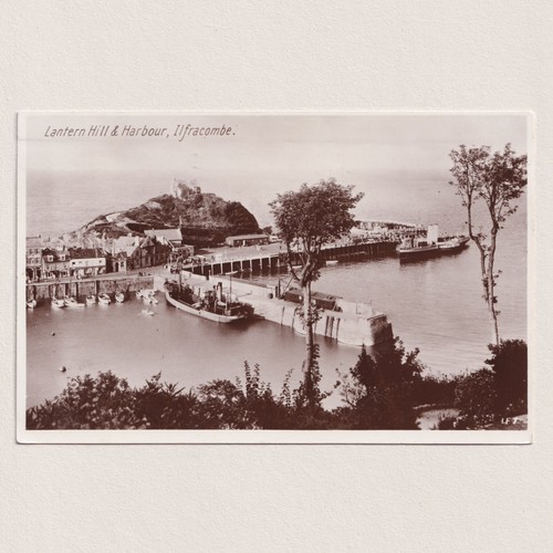 Devon ilfracombe postcard - ilfracombe, rp