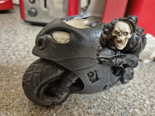 Large skeleton motorcycle - large,