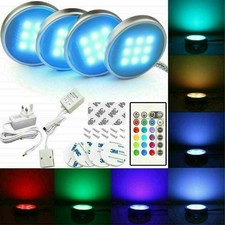 4X RGB LED Under Cabinet