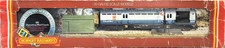 Hornby R416 Operating Royal Mail Coach M80328 in BR Blue & Grey Livery