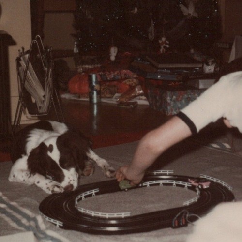 Slot car race track 1974 - race,