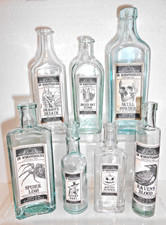 7 x Dr Wormtongues Halloween Witches Bottles, Magic potions, Harry Potter (W1)