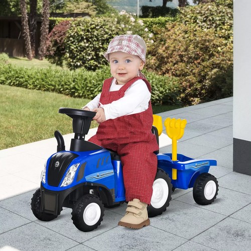 Homcom ride tractor toddler - tractor,
