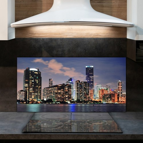 Glass kitchen splashback - glass,