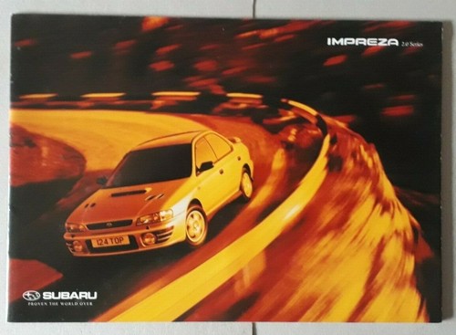 Subaru impreza range brochure - subaru,