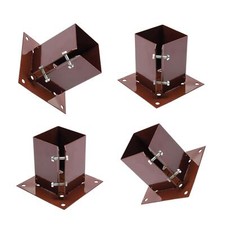 Fence Post Support Bolt Down