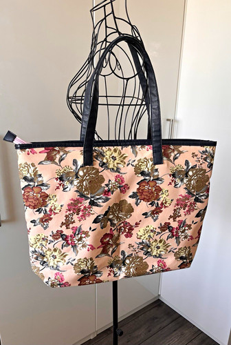 Women floral canvas - floral, tote