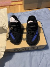 #176 YEEZY Boost 350 V2 Infants Size UK 6 Black& Blue BNWT &Box Trainers RRP£203