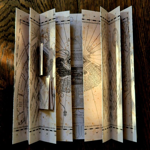 Harry potter marauder map - harry,