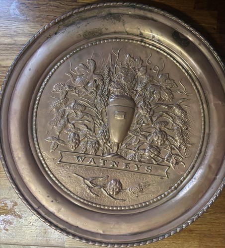 Watneys vintage brass wall - vintage,