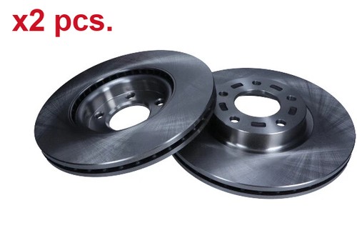 Pcs front brake disc - x2,