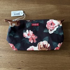 New With Tag Cath Kidston Medium Size Rose Make Up /Beauty Bag /Travel Wash Bag